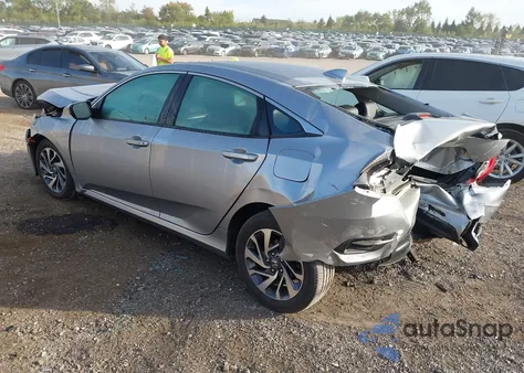 2018 Honda Civic Ex z USA, uszkodzony, nr VIN 19XFC2F75JE002417